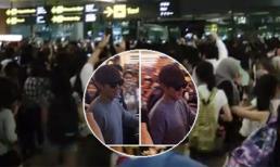 Lee Min Ho "ngộp thở" trong sự "bao vây" của 2.000 fans Singapore