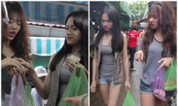 Bắt gặp Hương Giang Idol đi chợ cùng bạn gái Tiến Đạt