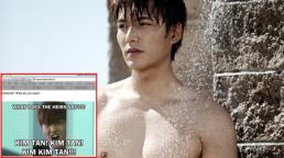 Kim Tan - Lee Min Hoo bị fan cuồng hack trang web cá nhân