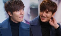 Biểu cảm "bối rối" của Lee Min Ho trước tình cảm fans Trung