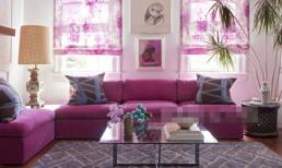 Ngôi nhà lãng mạn với những điểm nhấn màu tím