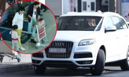 Vợ chồng Trương Ngọc Ánh lái xe 4 tỷ ra sân bay xuất ngoại