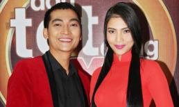 "Nữ hoàng đơn sắc" Trương Thị May đỏ rực dự tiệc