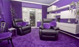 Ấn tượng ngôi nhà ngập tràn sắc tím