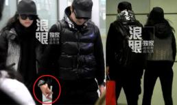 Chương Tử Di và Uông Phong lần đầu công khai cầm tay tình tứ