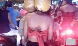 Nhức mắt thiếu nữ "khoe đùi khoe lưng" đêm Noel