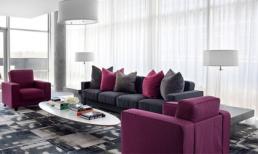 Căn nhà đầy mê hoặc nhờ sắc tím phong lan