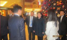 Phu nhân thủ tướng Campuchia, đi thăm và mua sắm tại Tràng Tiền 