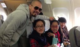 Đức Hùng đưa gia đình đi Hồng Kông đón năm mới