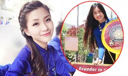 “Miss Teen” Diễm Trang giao lưu văn hóa tại Ecuador