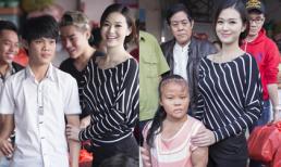 Khánh My tặng quà tết cho người nghèo 