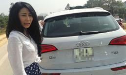 Uyên Thảo gặp nạn với xế 3 tỷ ở Phan Thiết