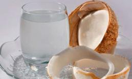 Công dụng tuyệt vời từ nước dừa