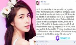 Thủy Tiên bức xúc vì đưa con gái đi chơi và bị chụp lén 
