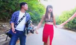 Thêm nữ sinh cởi đồ táo bạo trong clip cover "Anh không đòi quà"