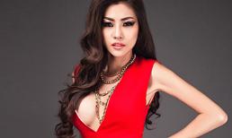 Khánh Ty đẹp “bốc lửa” cùng váy đỏ quyến rũ