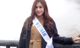 Hương Trâm cùng thí sinh HH Quốc tế thăm quan danh thắng Nhật Bản