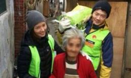 Vợ chồng Kwon Sang Woo hăng hái làm từ thiện