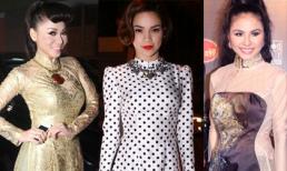 Những tà áo dài cách tân tuyệt đẹp của sao