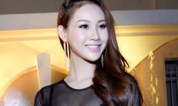 Nữ hoàng trang sức Thanh Trúc gợi cảm với đầm voan mỏng lộ nội y