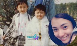 Lộ ảnh Hồng Quế điệu đà đi chơi Tết ngày bé