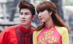 Ngọc Quyên tình tứ với trai đẹp trong ngày Tình nhân