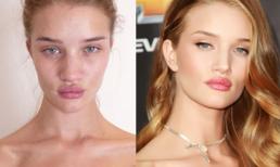 Cận cảnh khuôn mặt mộc tàn tạ của những siêu mẫu hàng đầu thế giới