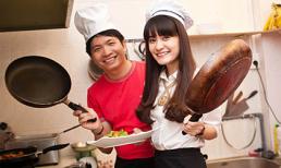 “Em gái Lý Hải” cùng chồng đại gia vào bếp