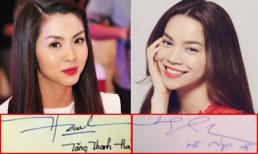 "Soi" chữ ký của sao Việt (P1)