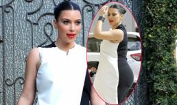 Cô Kim đang "Vòng ba phì khủng khiếp" vì mang bầu