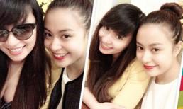 Lã Thanh Huyền vác bụng bầu 'hẹn hò' Hoàng Thùy Linh