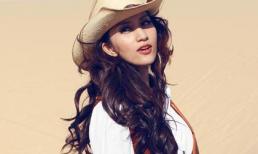 Khánh Thi gợi cảm trong hình ảnh nữ cao bồi