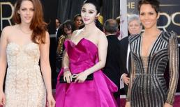 Mỹ nhân thi nhau "đọ sắc" trên thảm đỏ Oscar 2013