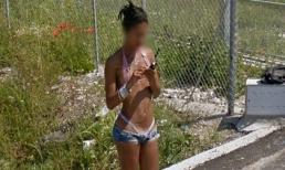 "Chộp" cảnh gái bán dâm chờ khách trên đường phố Tây