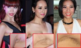 Mỹ nhân Việt sượng sùng vì bỏ bê "vùng cánh"