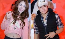 Hot teen Tùng Tống, Hà Min "chạm mặt" tại sự kiện