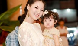 Lộ diện con gái cực xinh yêu của Hoa khôi Trần Thị Quỳnh