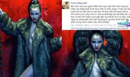 Hồng Quế "kêu oan" sau sự việc lộ thêm ảnh khoả thân táo bạo