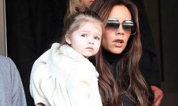 Mẹ con nhà Victoria "bồng bế" nhau cổ vũ Beckham thi đấu