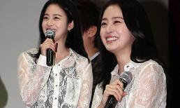 Kim Tae Hee tươi tắn và gợi cảm với áo ren trắng