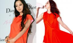 Chấm điểm hai mỹ nhân Hàn "mặc chung" một chiếc váy