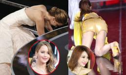 Sao muốn độn thổ vì “gặp nạn” trước máy quay