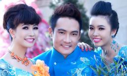 Trần Hoàng Anh lịch lãm bên hai người đẹp