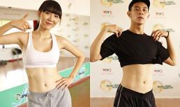 “Đào Thị” Ngọc Quyên đọ cơ bụng, eo thon cùng Hot boy Hồ Vĩnh Khoa