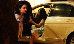 Phạm Quỳnh Anh lái xế hộp đi chơi đêm