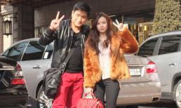 Minh Tiệp - Midu nhí nhảnh tại xứ Hàn