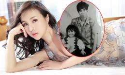 Can Lộ Lộ hãnh diện khoe ảnh thơ ấu bên cha