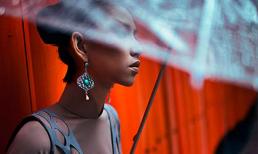 “Kate Moss Việt” ảo diệu cùng áo dài cách tân trên xứ Phù Tang 