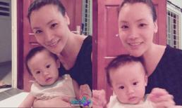 Hồ Quỳnh Hương lộ mặt mộc hốc hác cùng cằm "tam giác"