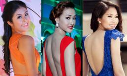 Mỹ nhân Việt 'đua nhau' khoe lưng ong mượt mà